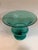 1990s Blenko Teal Vase For Sale - Image 5 of 5