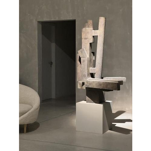 Miquel Navarro b.1945 Valencia, Spain. A Large and important Abstract Bronze Sculpture titled 'Simbiosis', signed with...