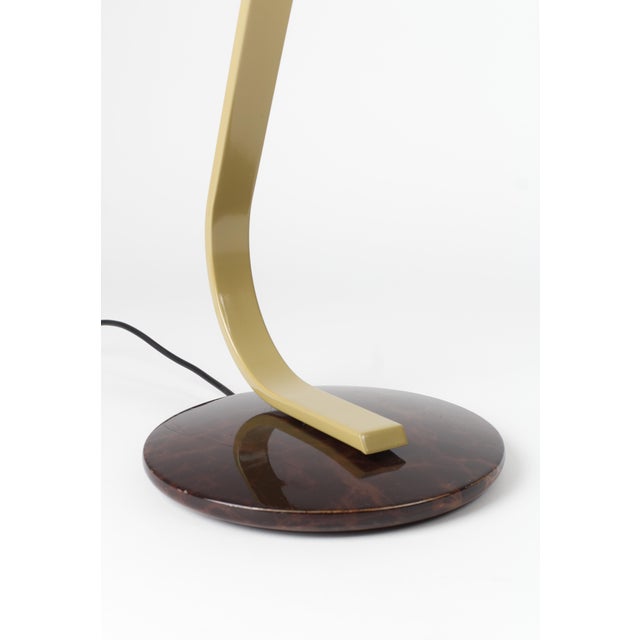 Mod Carey 520 Desk Lamp in Faux Tortoiseshell by Luis Pérez De La Oliva for Fase, Spain, 1970s For Sale - Image 6 of 18