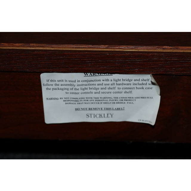Stickley Mission Oak 62" Tv Media Console Cabinet For Sale - Image 14 of 18