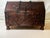 Antique Carved Cedar Dowry Box For Sale - Image 4 of 9