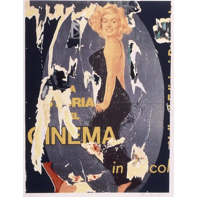 1990s La storia del cinema, 1998 Mimmo Rotella For Sale - Image 5 of 5