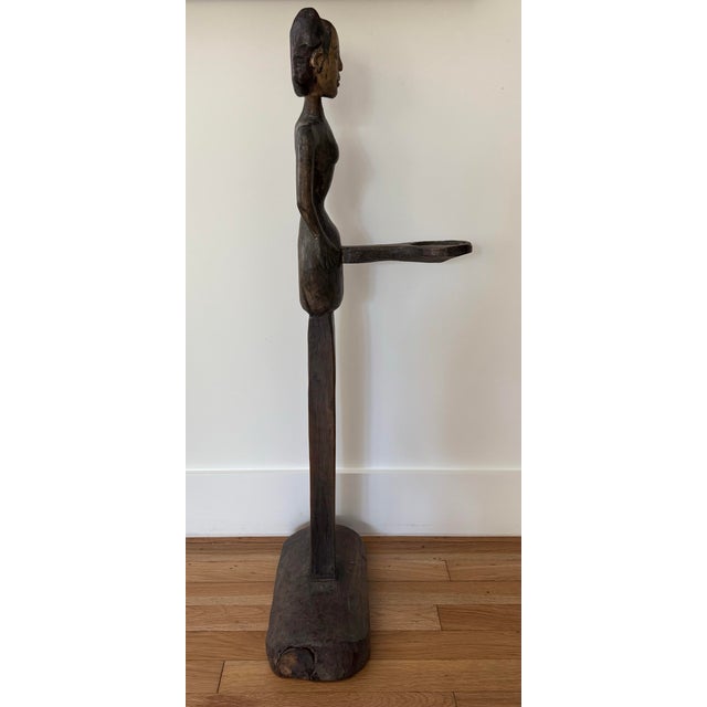 Late 19th Century Hand Carved Wood Sculpture For Sale - Image 5 of 12