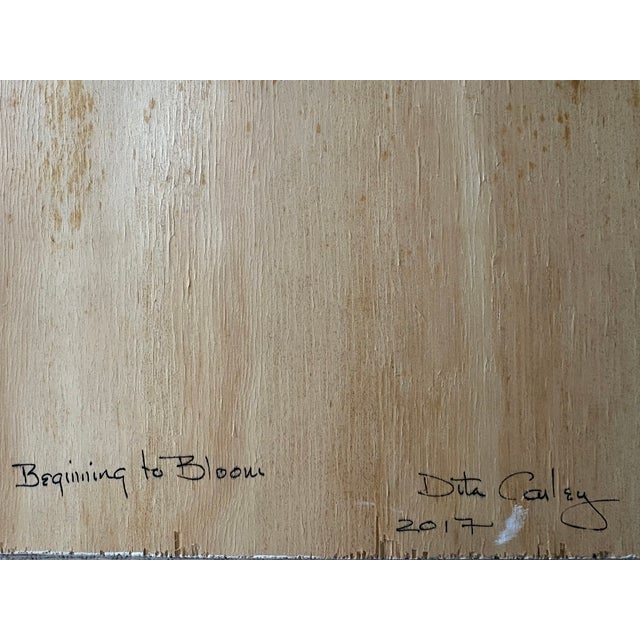 Dita Carley - "Beginning to Bloom" For Sale - Image 9 of 9