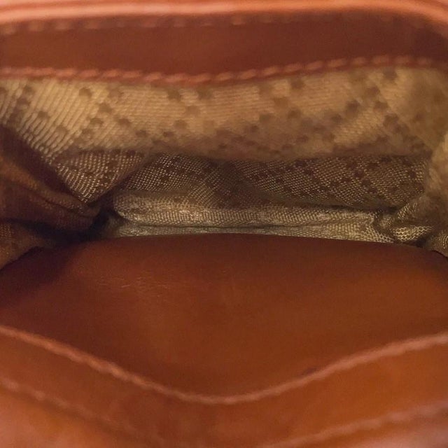 Brown 1990s Gucci Bamboo Mini Backpack Leather Brown For Sale - Image 8 of 17