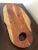 Brown Vintage Artisan Crafted Rustic Wood Charcuterie Board For Sale - Image 8 of 11