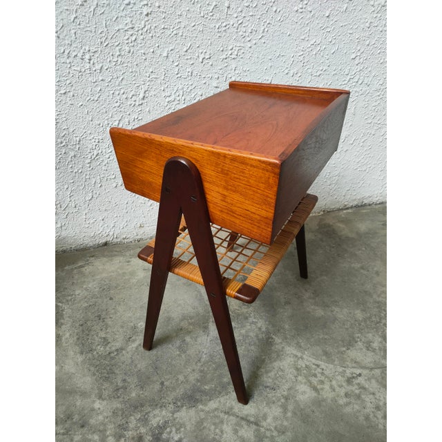 Danish Teak Nightstand by Soren Rasmussen, 1970 For Sale - Image 13 of 15
