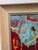 Plastic Acrylic Abstract Framed Painting For Sale - Image 7 of 12