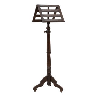 1900s French Wooden Music Stand For Sale