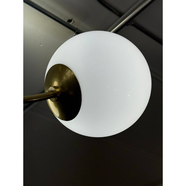 Brass Magnolia Tillie Chandelier For Sale - Image 8 of 12
