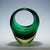 Bowl in Green Sommerso Glass, Flavio Poli for Seguso Murano 1950s An art glass bowl with handle, designed by Flavio Poli...