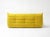 Mid-Century Modern Togo Sofa Three Seater in Yellow by Michel Ducaroy for Ligne Roset For Sale - Image 3 of 6