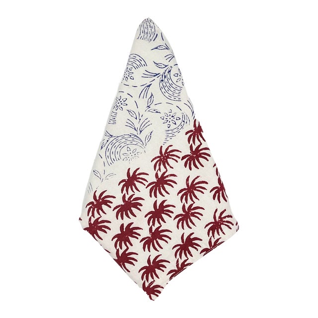 Cabana Napkin, Island Life, Set of 8 For Sale