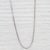 Wheat Chain Necklace 29.75" 1.4mm 14k White Gold For Sale In Greensboro - Image 6 of 6