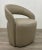 Modern Theodore Alexander Modern Taupe Leather Luna Accent Chair For Sale - Image 3 of 5