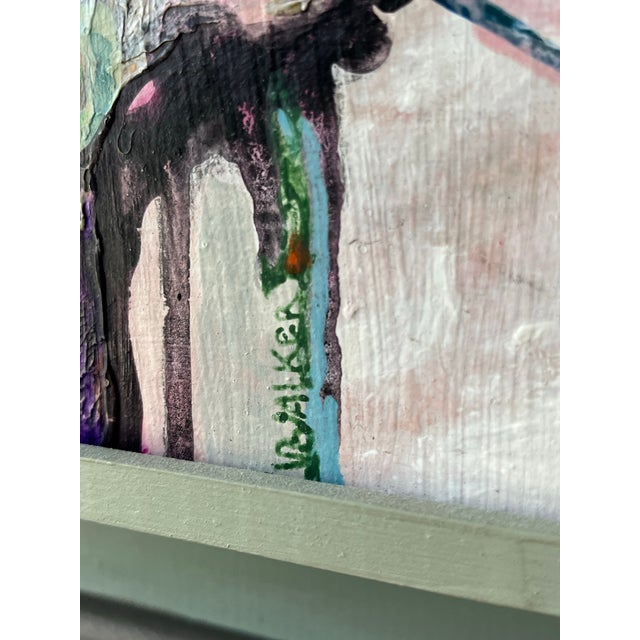 Mid 20th Century Contemporary Abstract Painting Barbara Walker For Sale - Image 5 of 7