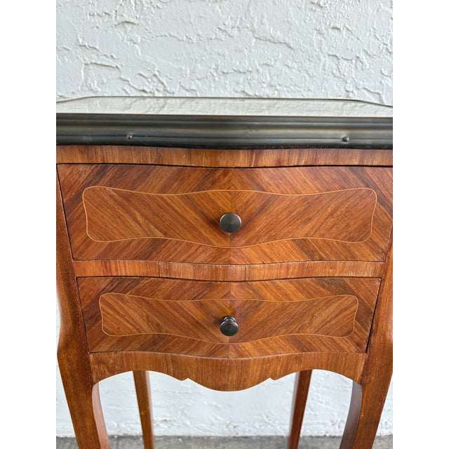 Wood Pair of 19th Century French Chevets (Nightstands, Side Tables For Sale - Image 7 of 10