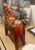 Mid 20th Century Vintage Nils Olsson 8” Dala Horse With Original Sticker For Sale - Image 5 of 6