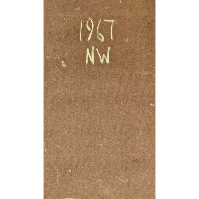 Black Woman in White Dress African American Art Painting 48" For Sale - Image 11 of 12