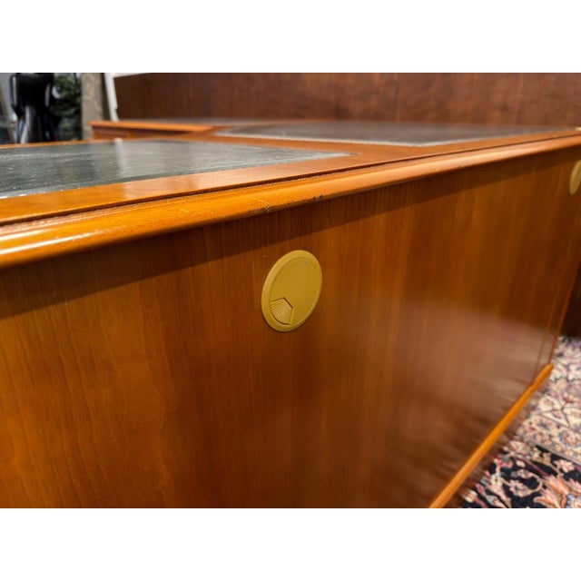 English Chesterfield Corner Desk For Sale - Image 13 of 18