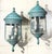 Pair of Vintage Solid Brass Wall Lanterns /Sconces 22”x10”x11”.5 For Sale - Image 15 of 16