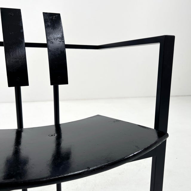 Postmodern Trix Armchair attributed to Karl Friedrich Förster, 1980s For Sale - Image 9 of 11