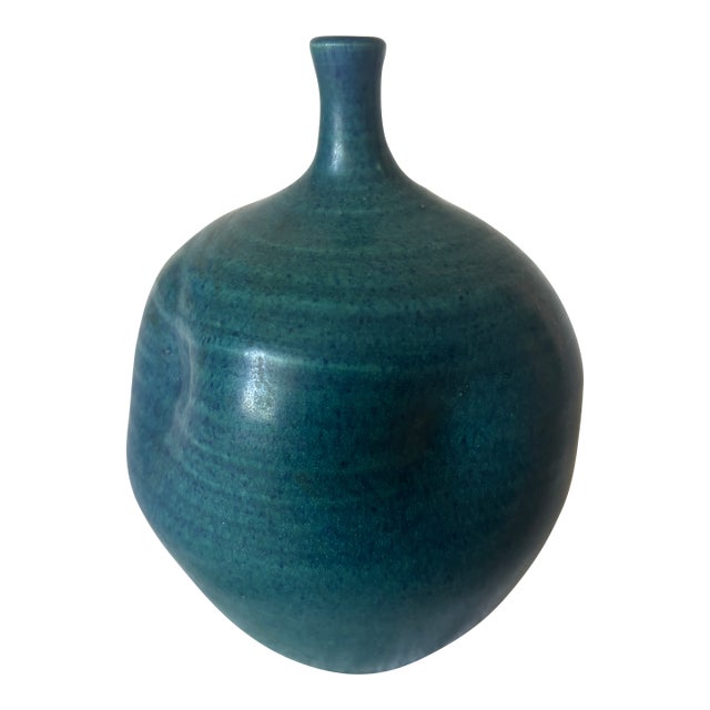 1950s Ellice T. Johnston Closed Weed Pot Vessel For Sale