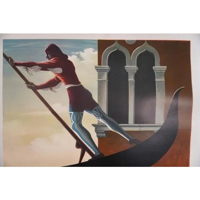 One of the truly iconic posters by a great master of the form. Published by ENIT. the Italian National Tourist Board,...