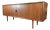 Svend Aage Larsen for Faarup Møbelfabrik Mid Century Danish Teak Tambour Door Credenza For Sale