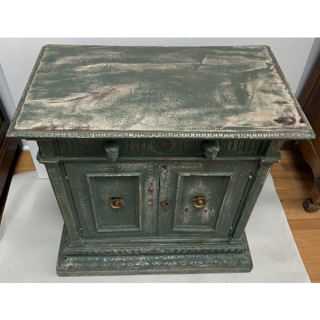 Small 17th Century Italian Renaissance Cabinet For Sale - Image 11 of 11