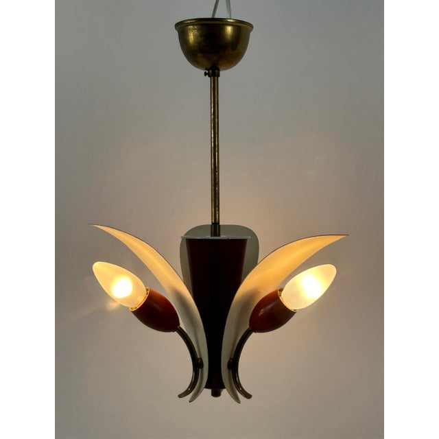 1960s Mid-Century Modern Pendant Lamp, 1960s For Sale - Image 5 of 18