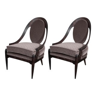 Vintage New Mohair Side Chairs For Sale Chairish