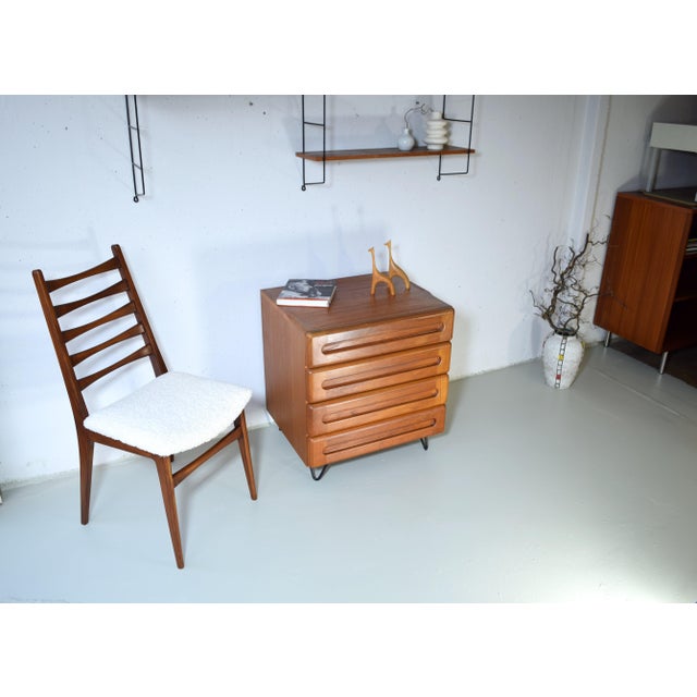 Teak Chest of Drawers, Denmark, 1970s For Sale - Image 4 of 10