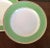 19th Century 19th Century Wedgwood Pearlware Serving Plates with Green Border and Gilding - A Pair For Sale - Image 5 of 9