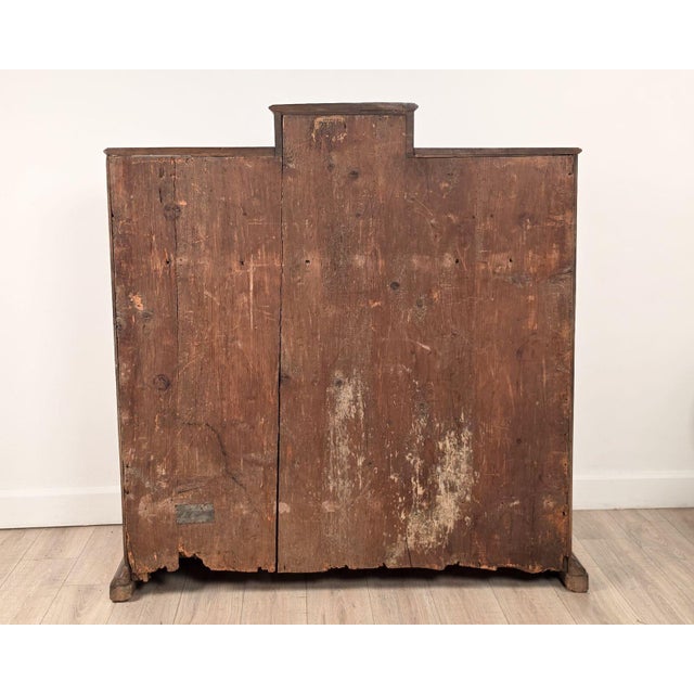 Italian Walnut Baroque Chest, Circa 1780 For Sale - Image 10 of 11