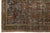 1920s Antique Mahal Runner Rug – Distressed Terracotta & Muted Blue Wool For Sale - Image 5 of 9