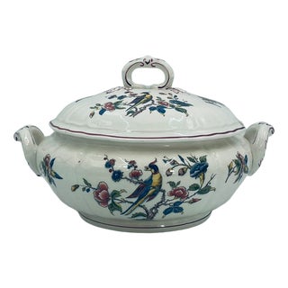 Antique Phoenix Soup Tureen from Villeroy & Boch Mettlach, 1895 For Sale