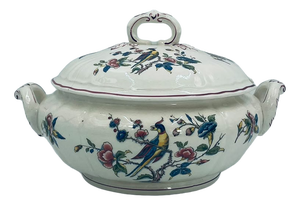 Antique Phoenix Soup Tureen from Villeroy & Boch Mettlach, 1895