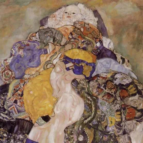 Artist: Gustav Klimt Country: Austria Title: Baby Medium: Giclee Marks: Numbered limited edition Printed: Watercolor paper...