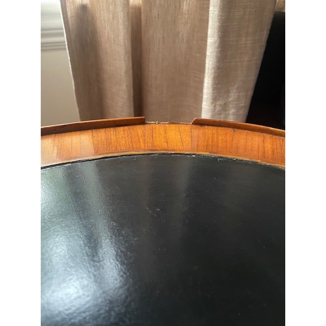 The School of Paris 19th Century Baltic / Russian Mahogany Writing Table For Sale - Image 3 of 4