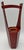 Elegant Japanese modernist ikebana vase stand executed in the traditional Hida Shunkei style, featuring a warm translucent...