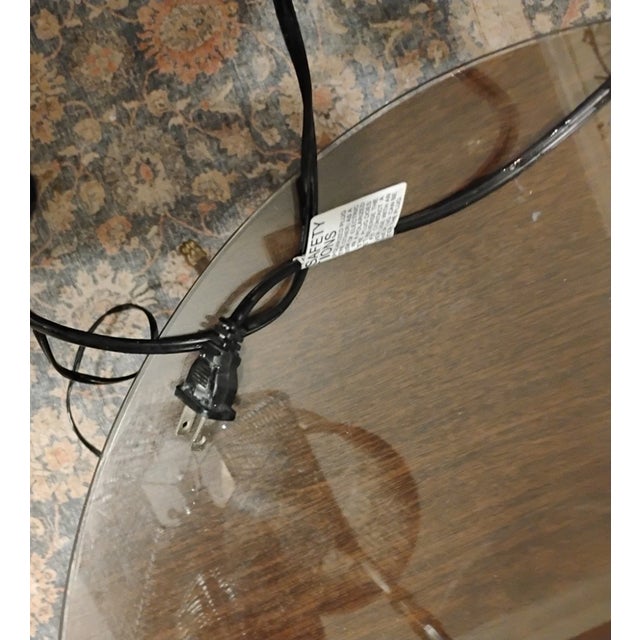 Vintage Rattan Table Lamp For Sale - Image 9 of 9