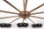Large Asymmetrical Stilnovo Style Sputnik Chandelier For Sale In New York - Image 6 of 11