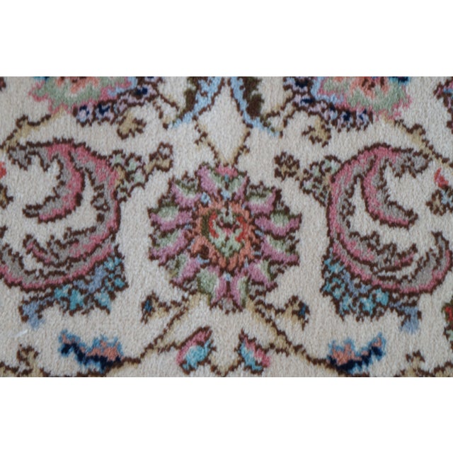 Textile Karastan 100% Wool Floral Palmette Animal 738 Area Rug Carpet Mat 4' X 6' For Sale - Image 7 of 13