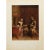 An excellent vintage full-color print after oil painting "The Gallant" by Gerard Terborch. Comes from a First Edition art...