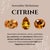 Modern 2.24ct Citrine & Diamond Halo Station Charm Necklace in 14k Yellow Gold For Sale - Image 16 of 18