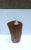 Late 20th Century Pedestal Side Drinks Table, Natural Wood Trunk, Organic Modern Style For Sale - Image 5 of 16