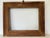 Large Vintage Giltwood Picture Frame with Floral Relief, 1930 For Sale - Image 9 of 12
