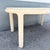 Beige Boho Chic Pencil Reed Extendable Dining Table For Sale - Image 8 of 10