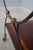 Wrought Iron Mahogany Rolling Bar Cart For Sale - Image 10 of 12